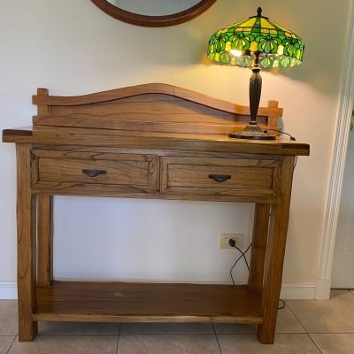 Juego madera maciza muebles estilo campo. 1