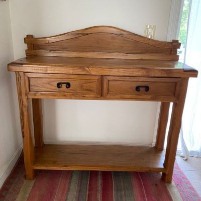 Juego madera maciza muebles estilo campo. 3